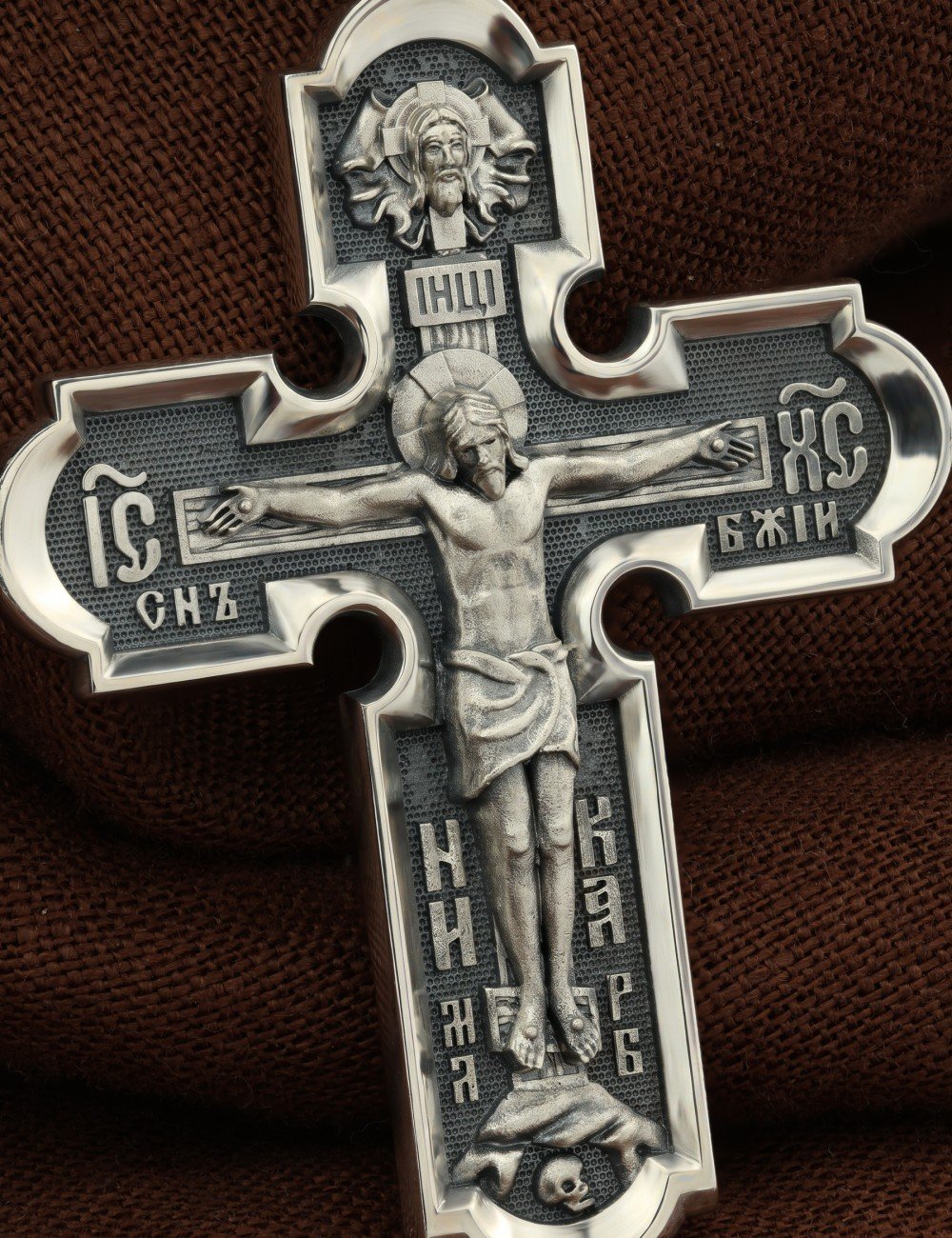 Крест из серебра 925 пробы