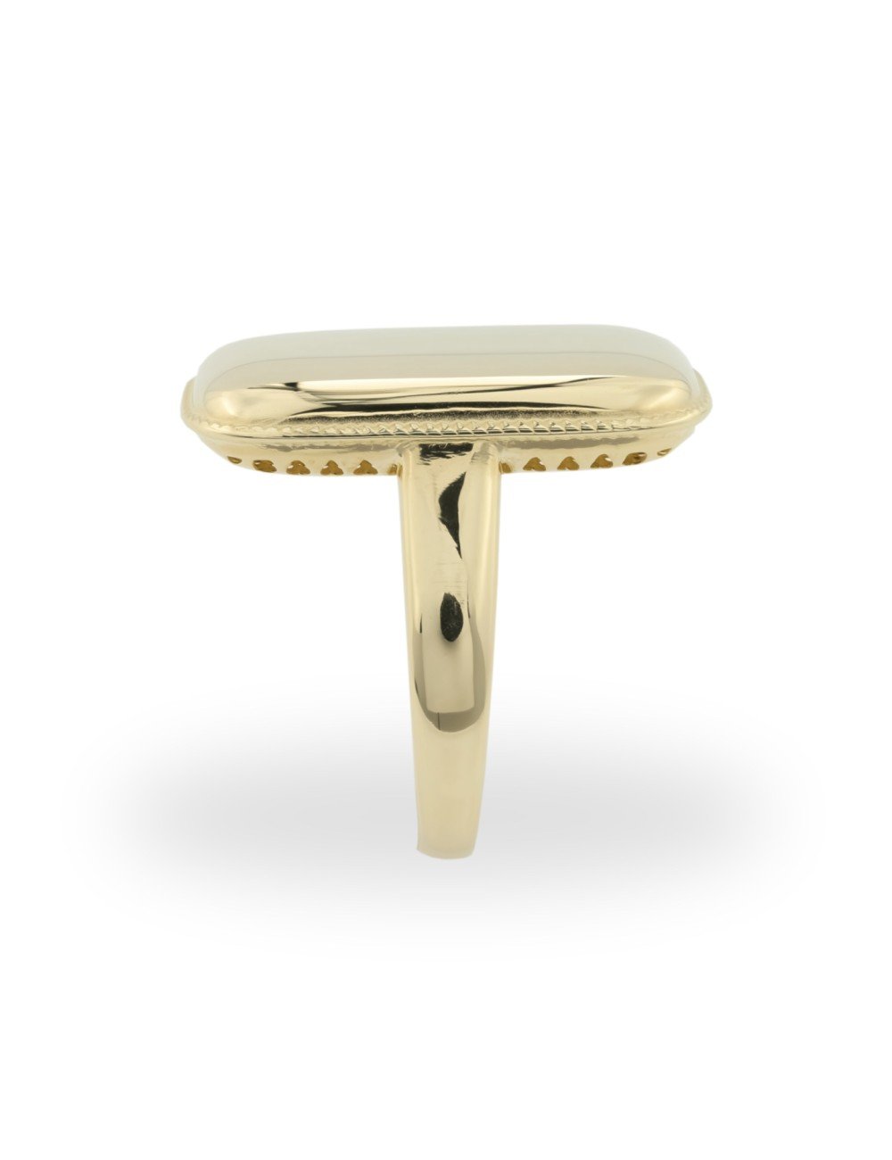 Кольцо из лимонного золота