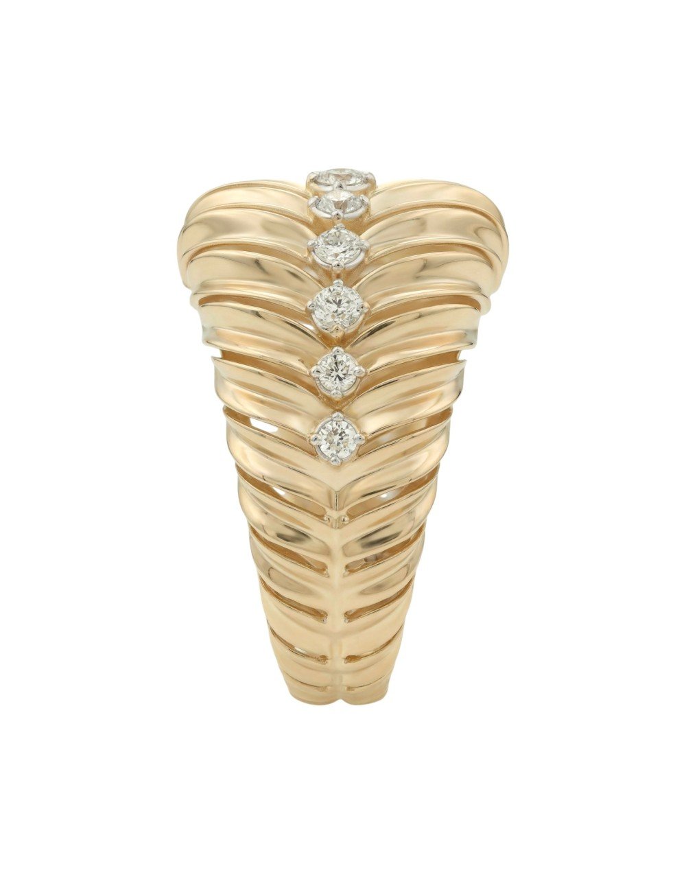 Кольцо из золота c бриллиантами