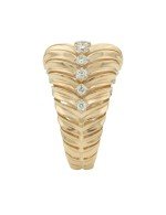 Кольцо из золота c бриллиантами