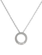 Колье из белого золота c бриллиантами