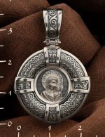 Образок из белого золота