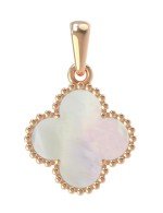 Подвеска из золота c перламутром