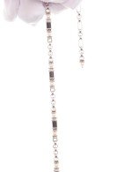 Браслет из белого золота c жемчугом и ониксом