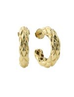 Серьги из лимонного золота