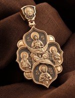 Образок из золота