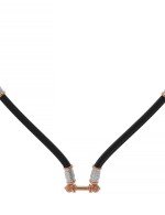 Шнурок шёлковый из золота c шёлковым шнурком