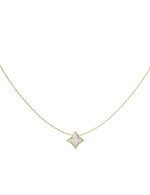 Колье из лимонного золота c бриллиантами