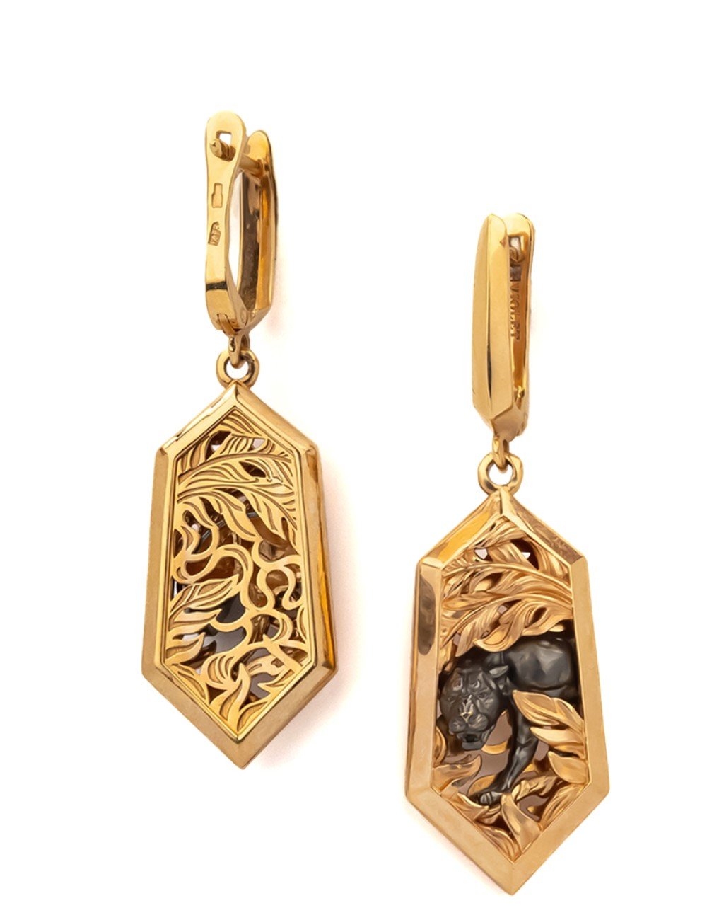 Серьги из золота