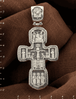 Крест из серебра 925 пробы