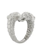 Кольцо из белого золота c бриллиантами