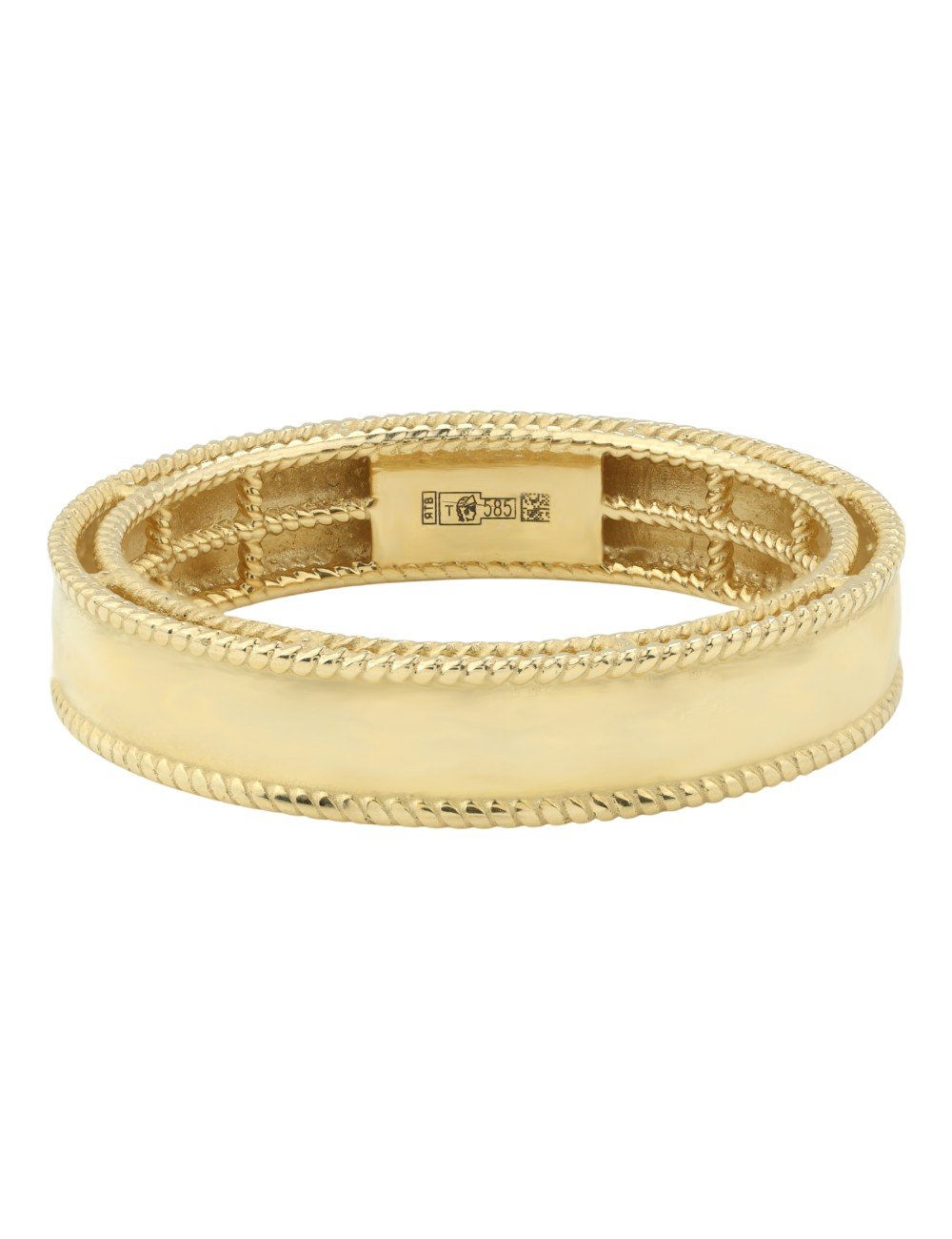 Кольцо из лимонного золота