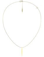 Колье из лимонного золота c бриллиантами