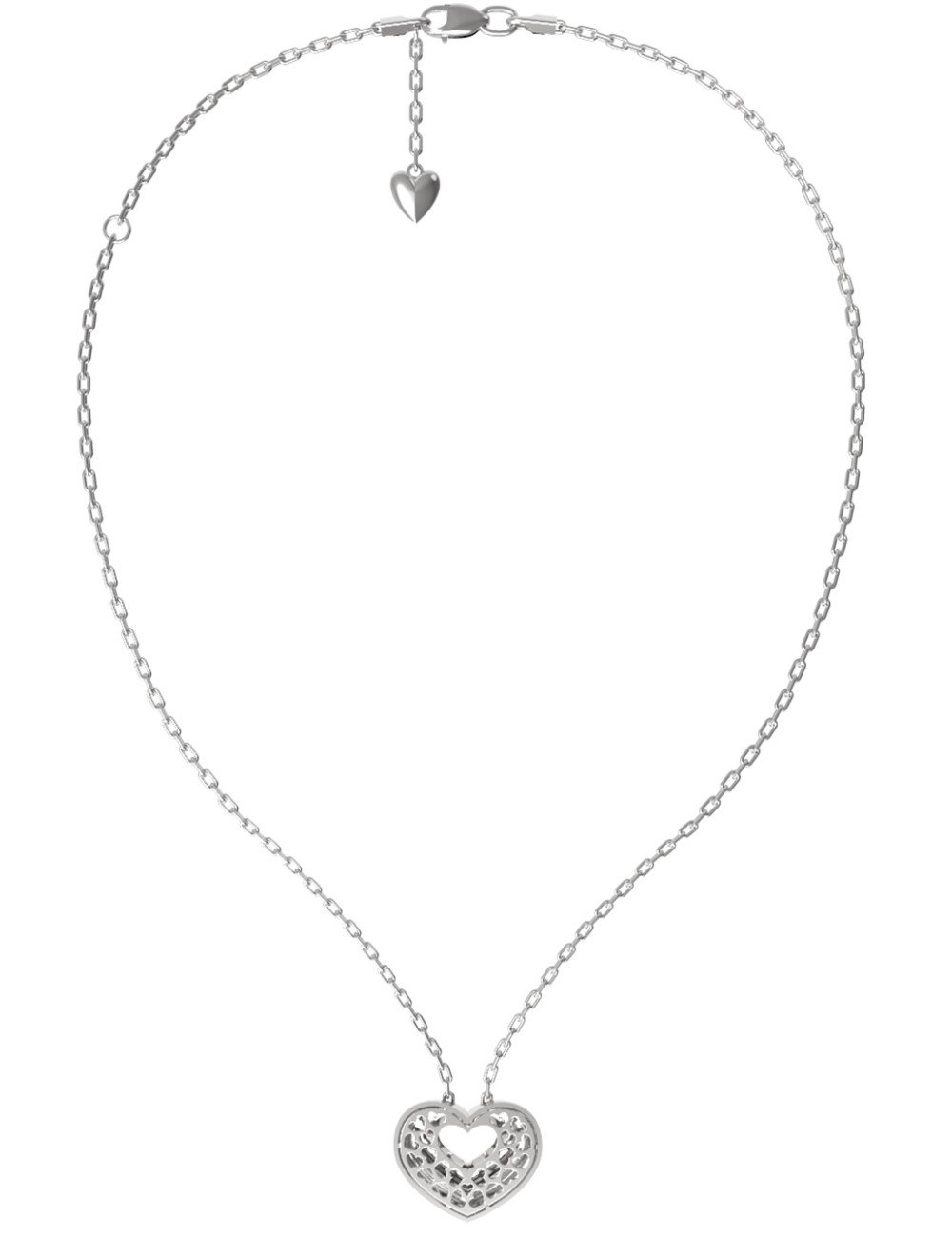 Колье из белого золота c бриллиантами