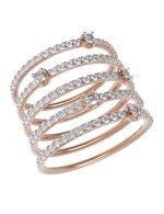 Кольцо из золота c бриллиантами