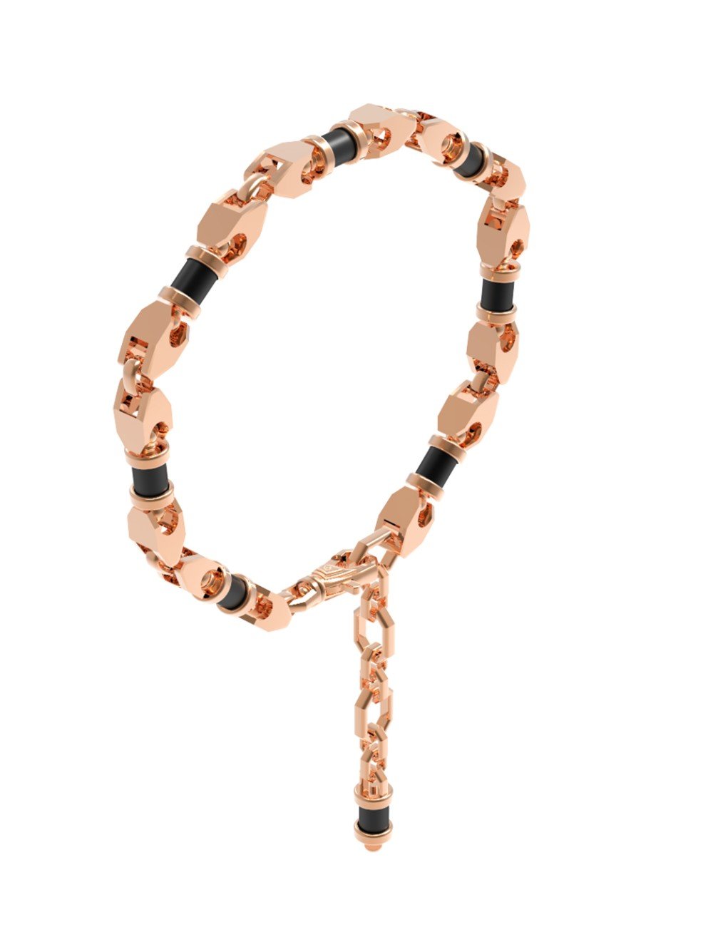 Браслет из золота c ониксом