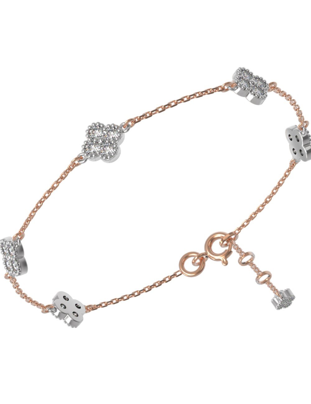 Браслет из золота c бриллиантами