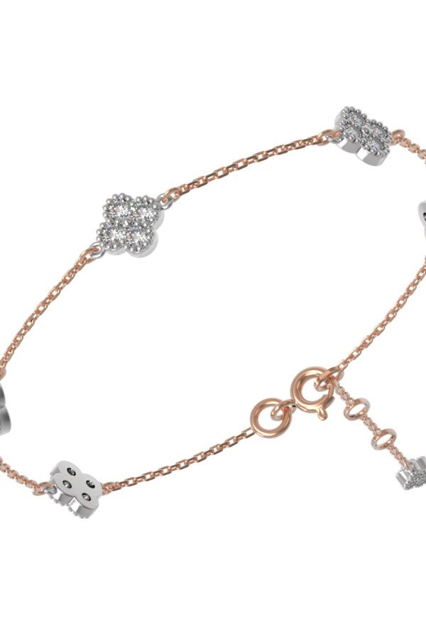 Браслет из золота c бриллиантами