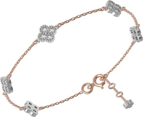 Браслет из золота c бриллиантами