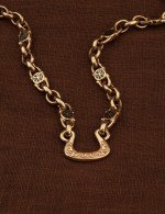 Цепь из золота c эмалью