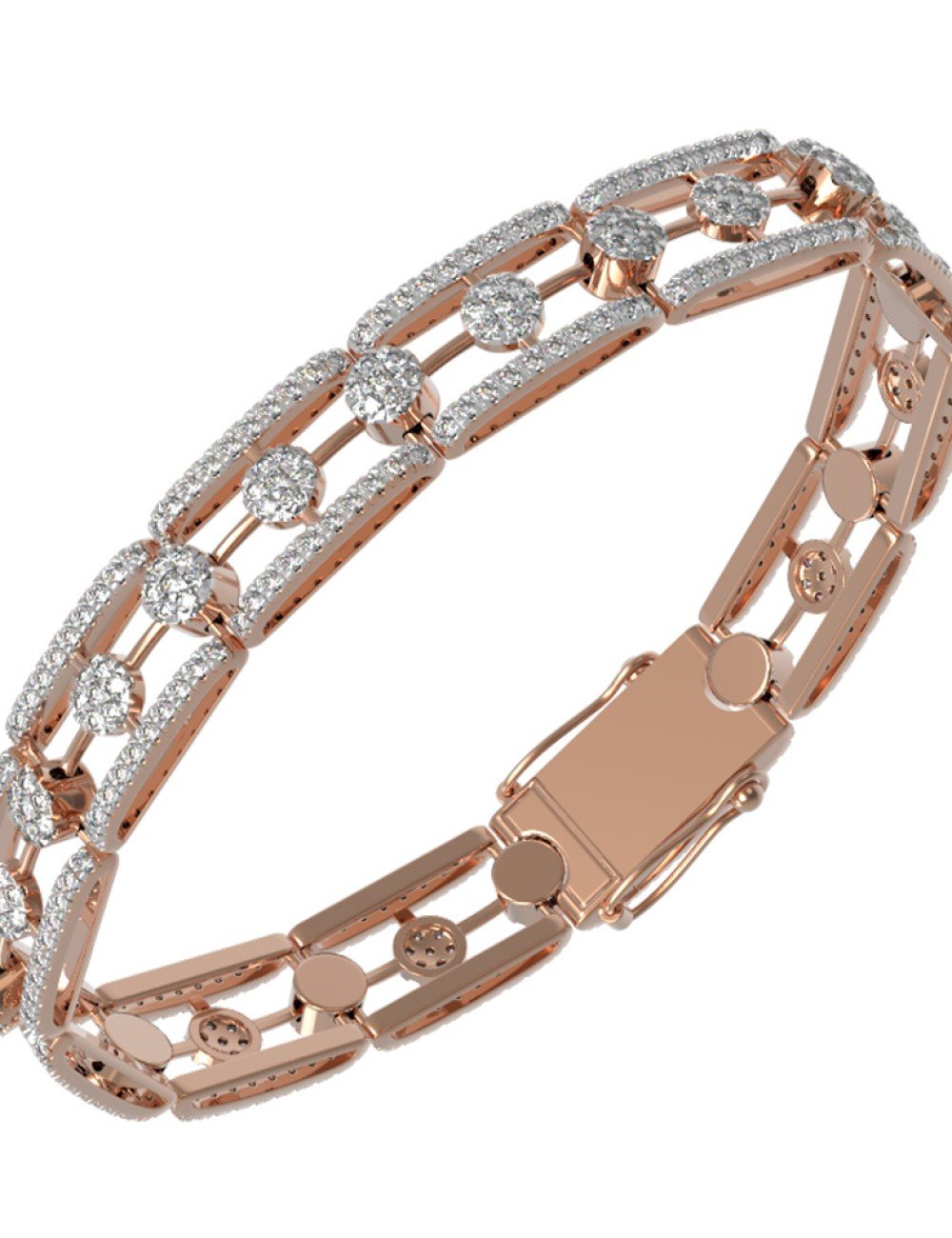 Браслет из золота c бриллиантами