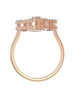 Кольцо из золота c бриллиантами и ониксом