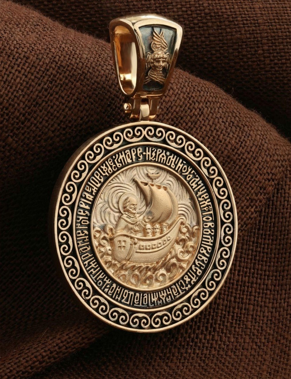 Образок из золота