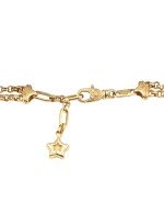 Браслет из лимонного золота c ониксом и перламутром