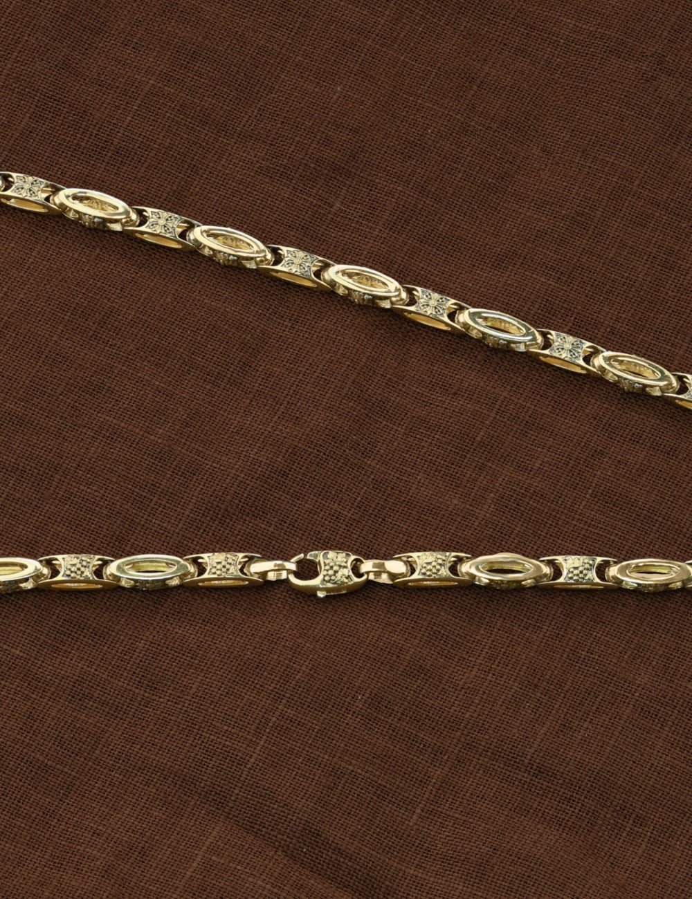 Цепь из лимонного золота