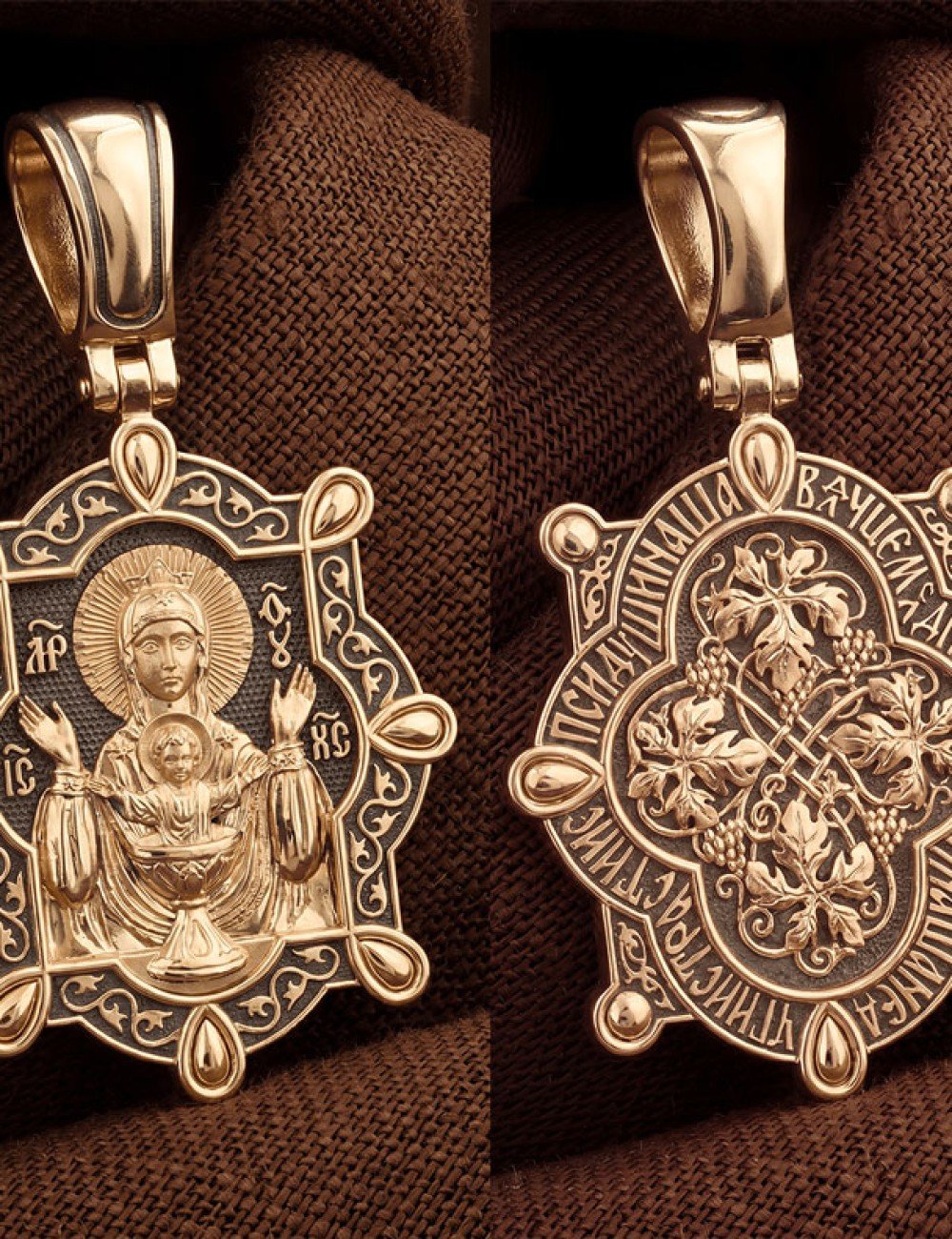 Образок из золота