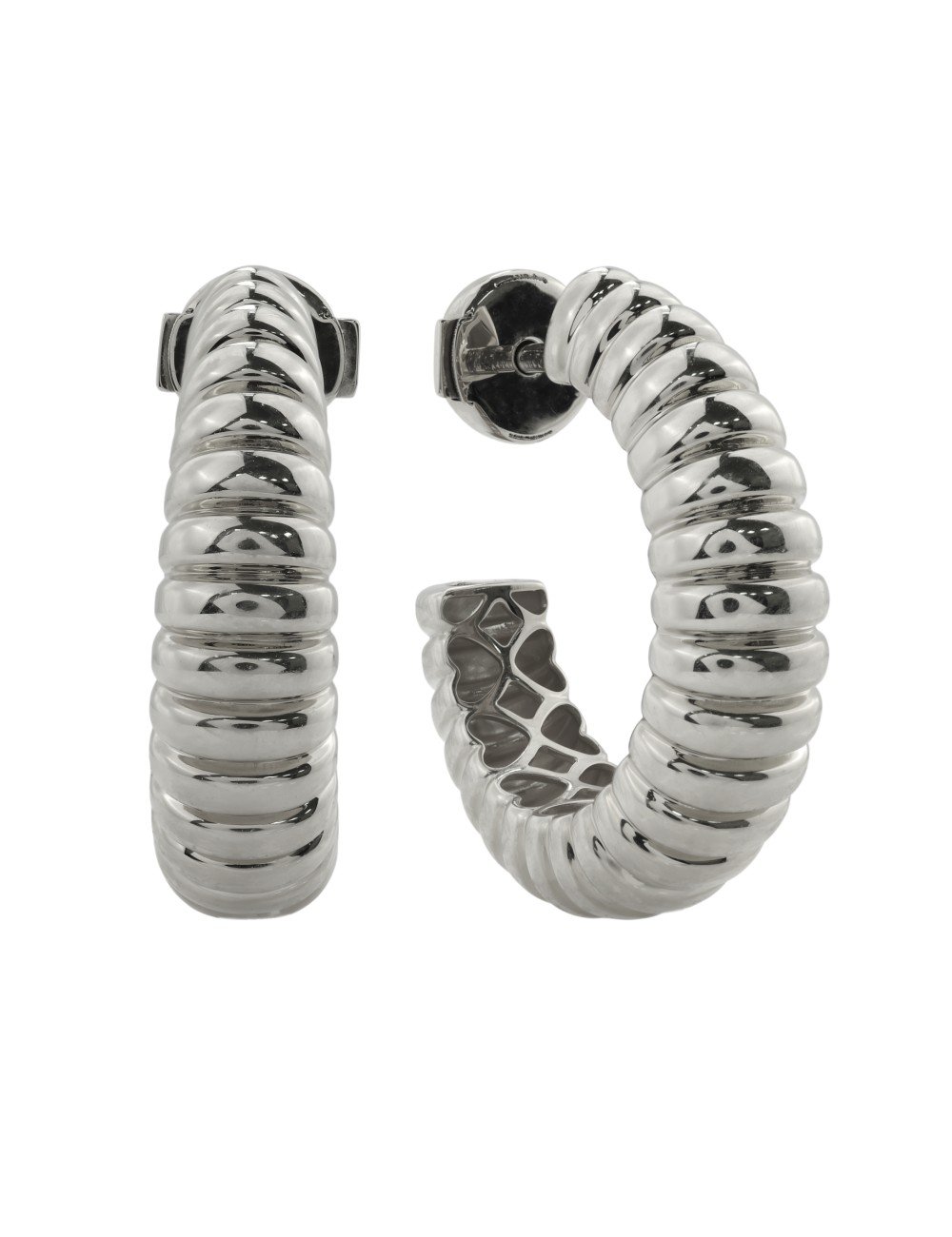 Серьги из белого золота