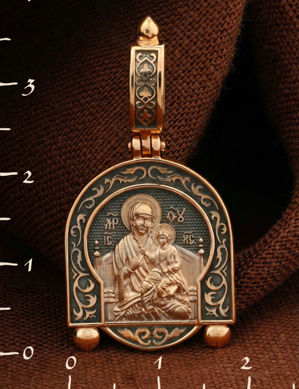 Образок из золота