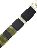 Браслет из зелёного золота c кожаным шнурком