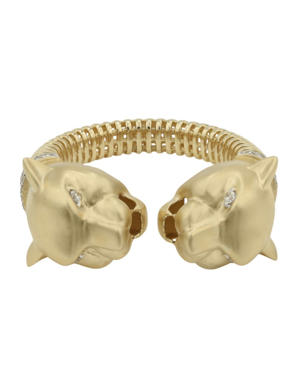 Кольцо из лимонного золота c бриллиантами