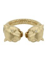 Кольцо из лимонного золота c бриллиантами