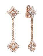 Серьги из золота c бриллиантами