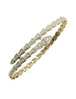 Браслет из лимонного золота c бриллиантами