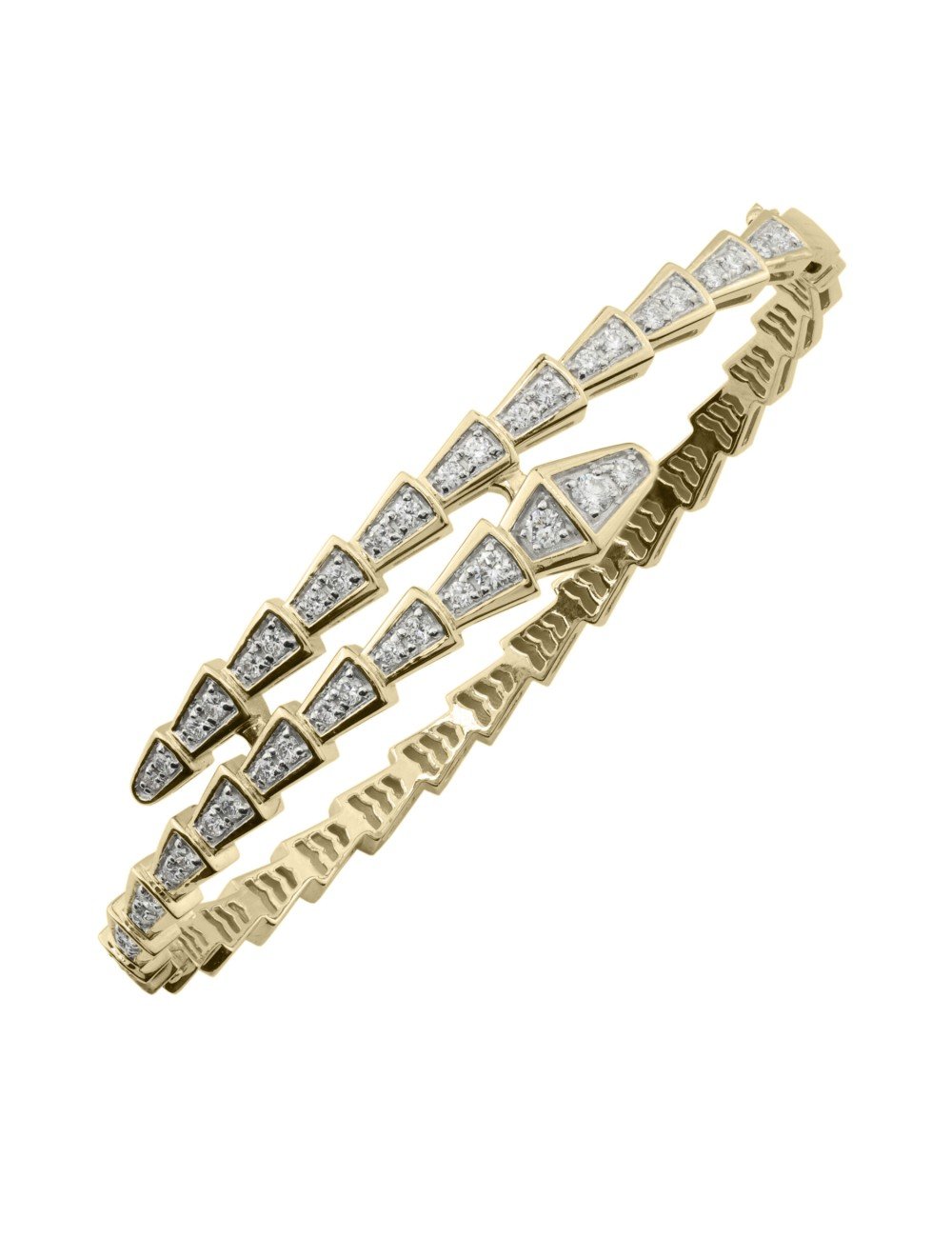 Браслет из лимонного золота c бриллиантами