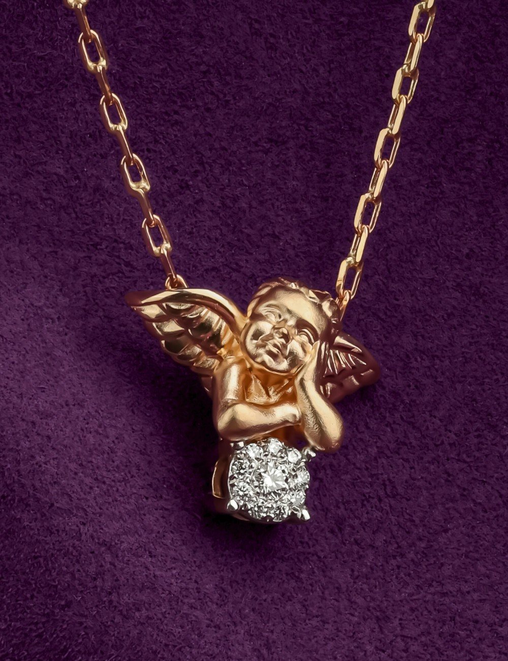 Колье из золота c бриллиантами