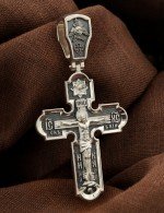 Крест из серебра 925 пробы