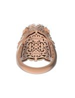 Кольцо из золота c эмалью