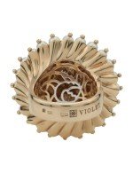 Кольцо из золота c эмалью и жемчугом