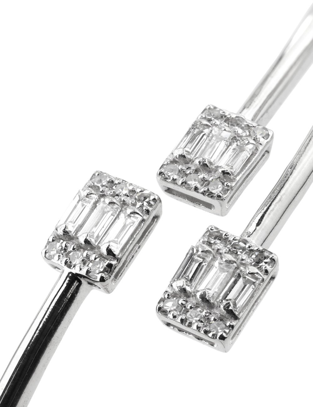 Браслет из белого золота c бриллиантами