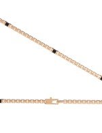 Цепь из золота c ониксом