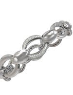 Браслет из белого золота c бриллиантами