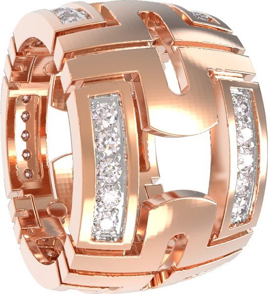 Подвеска из золота c бриллиантами