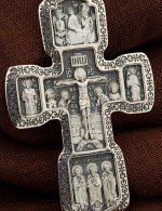 Крест из серебра 925 пробы