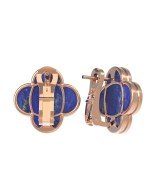 Серьги из золота c лазуритом