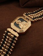 Браслет из золота c ониксом