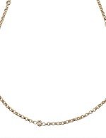 Цепь из золота c фианитом